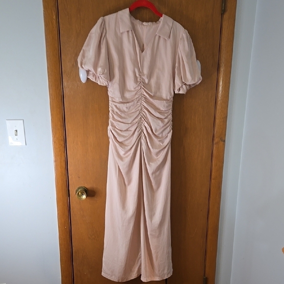 NWT, Elegant blush pink  Morher Of The Bride Dress Size 8. - Picture 1 of 7